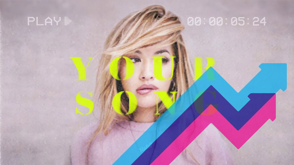 Rita Ora\u002639;s Your Song is the UK\u002639;s Number 1 trending song  Official Charts Company 